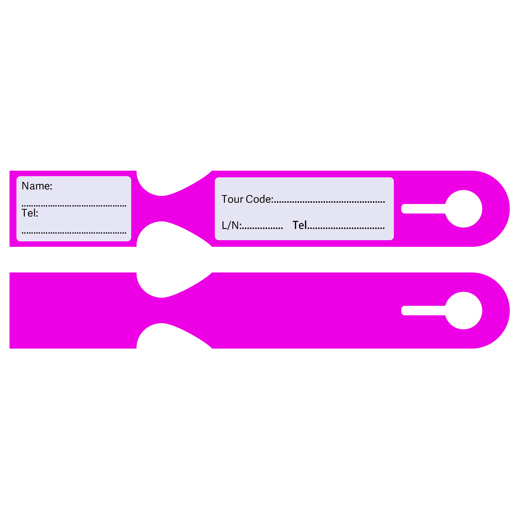 FlyFlyPromos - Paper Luggage Tags Image 13 - Promotional Product